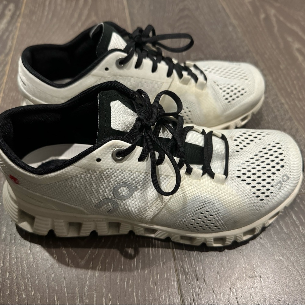 ON CLOUD X II White/Black Women Running Shoes